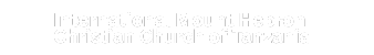 International Mount Hebron Christian Church of Tanzania